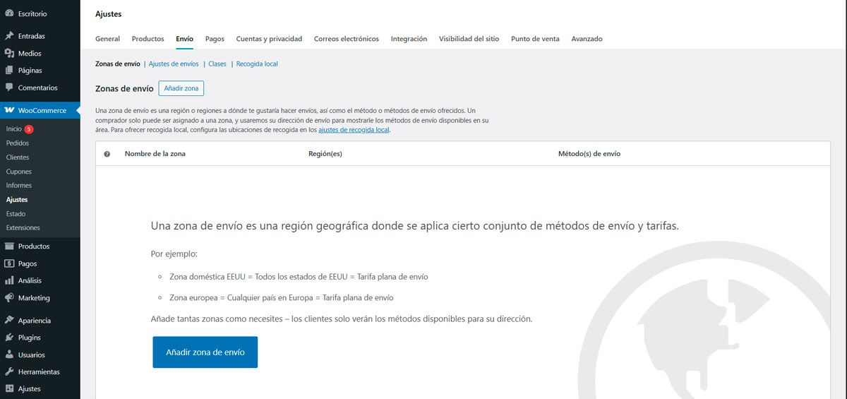 Cómo Configurar Envíos en WooCommerce 2026