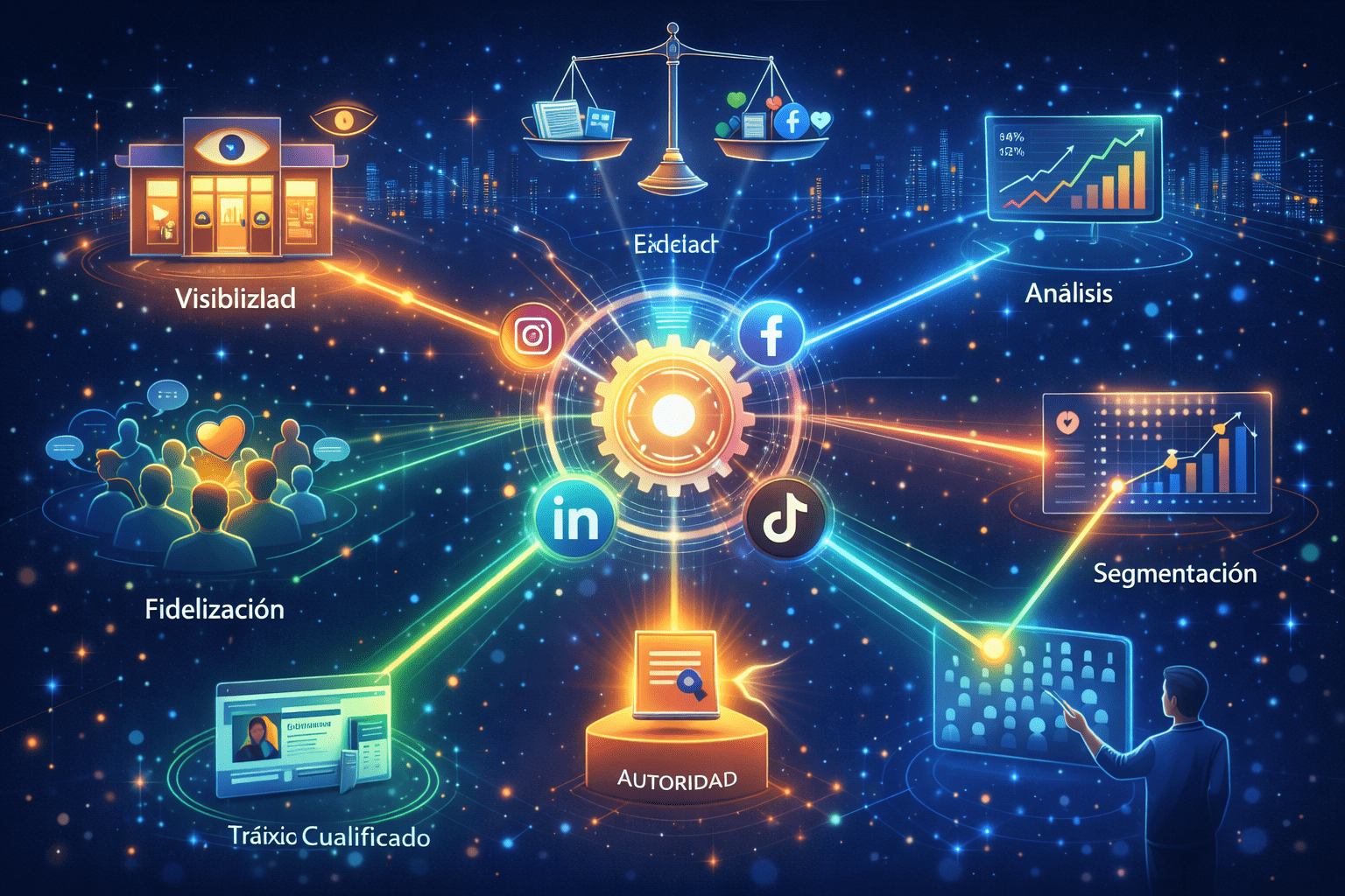 Redes sociales: 6 beneficios para autonomos y pymes